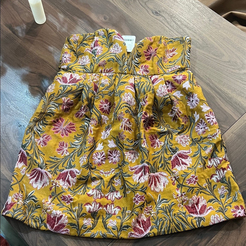 Free People Floral Mini Dress